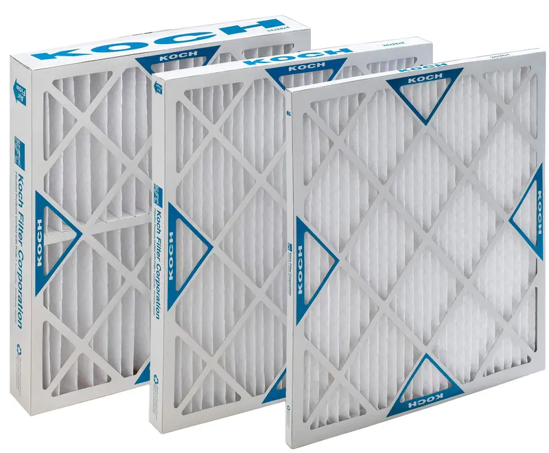12X24x1 Koch Multi-Pleat Xl10 Merv 10 (12 Filters) 1