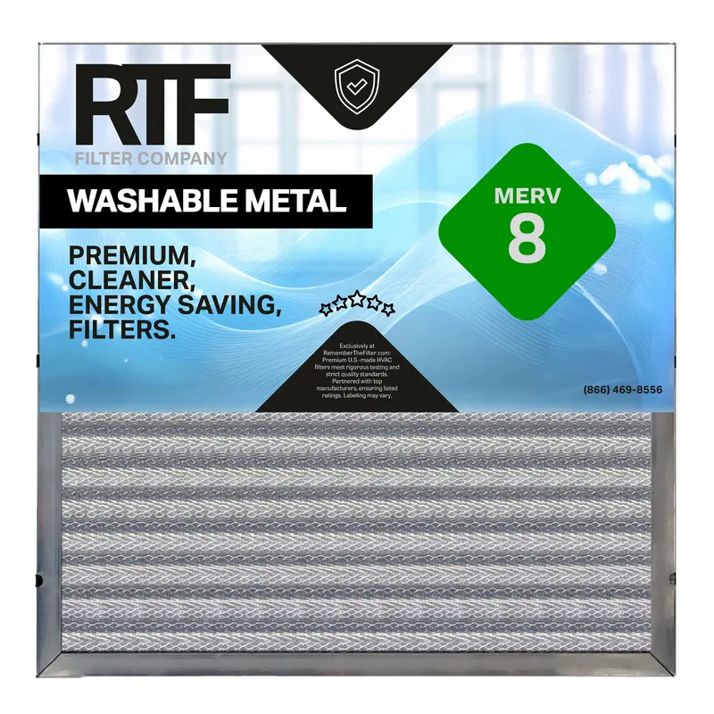 14X25x1 Primeshield Washguard Metal Hvac Air Filter — Washable & Reusable 1