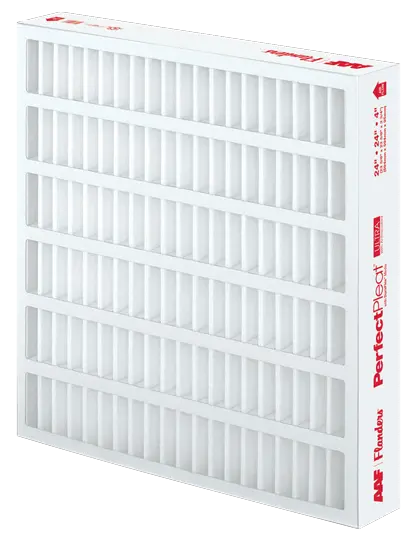 14X25x2 Aaf Flanders Perfectpleat Ultra Merv 8 (12 Filters) 1