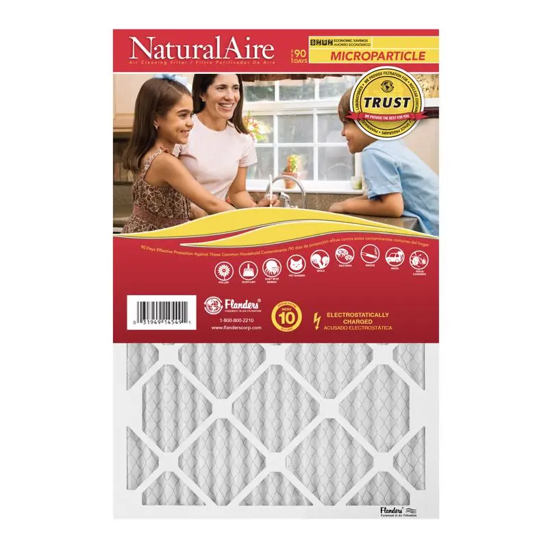 16X25x1 Naturalaire Microparticle Merv 10 (12 Filters) 1