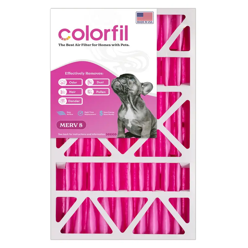 16X25x5 Colorfil Air Filter 1