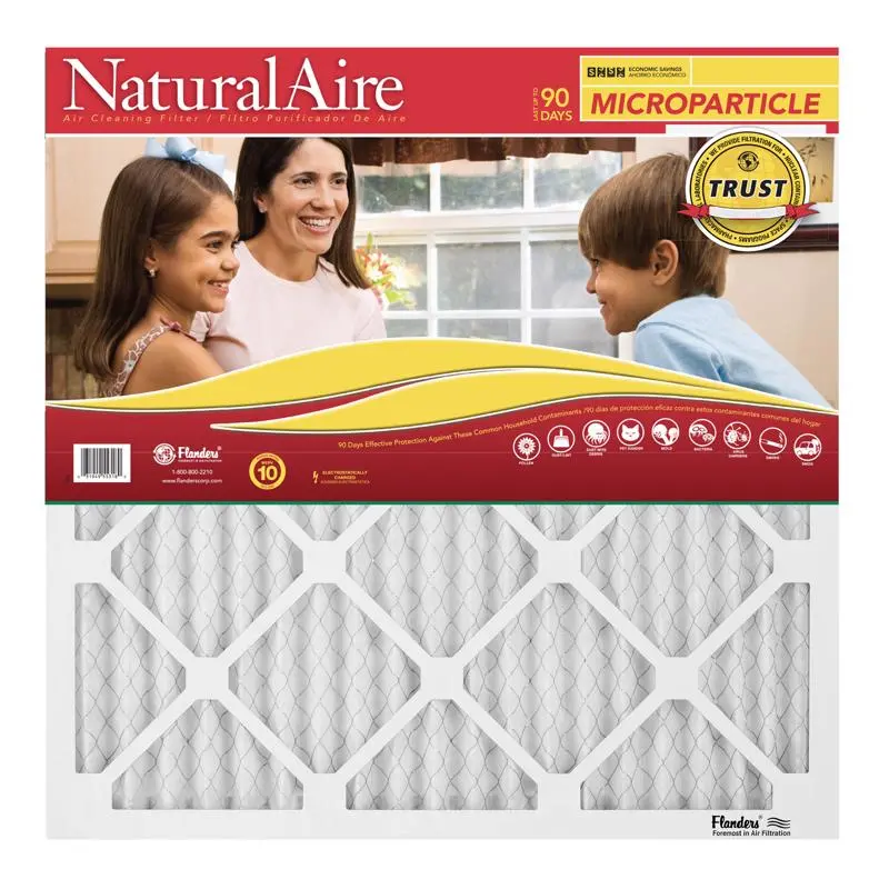 20X20x1 Naturalaire Microparticle Merv 10 (12 Filters) 1