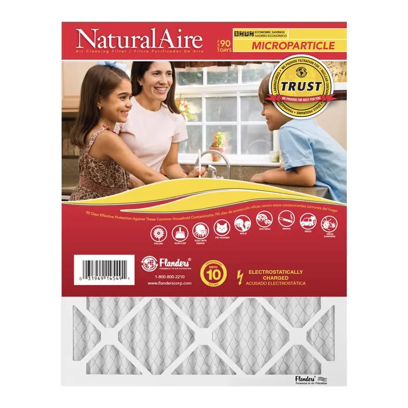 20X25x1 Naturalaire Microparticle Merv 10 (12 Filters) 1
