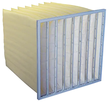 24X24x12 Aaf Flanders Dripak 2000 Merv 15 6-Pocket 709-116-120 (4 Filters) 1