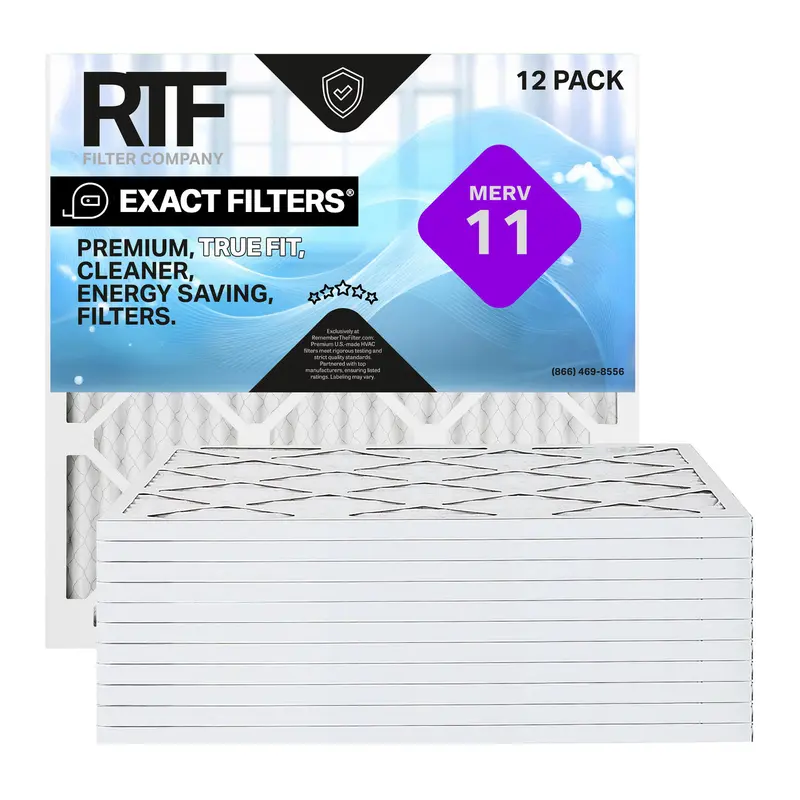 28X32x1 Geothermal Compatible Hvac Exact Fit Filters – Merv 11 (12 Pack) 1