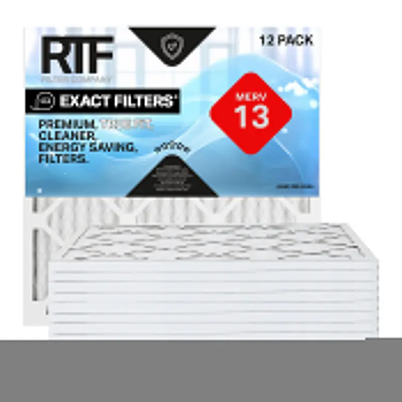 30X26x1 Exact Filters Pleated Merv 13 (12 Pack) 1