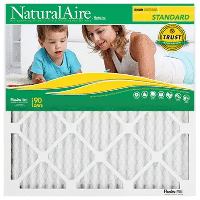 Warehouse Deal 12X25x1 Naturalaire Standard Merv 8 (5 Filters) 1