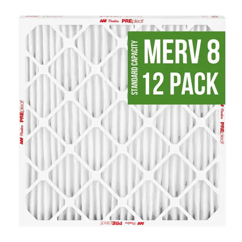 Warehouse Deal 14X20x1 Aaf Flanders Prepleat Lpd Merv 8 Standard Capacity (12 Filters) 1