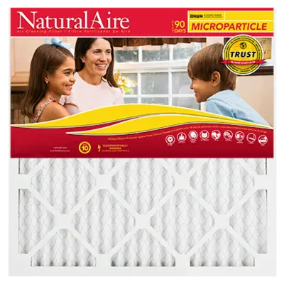 Warehouse Deal 16X20x1 Naturalaire Microparticle Merv 10 (12 Filters) 1