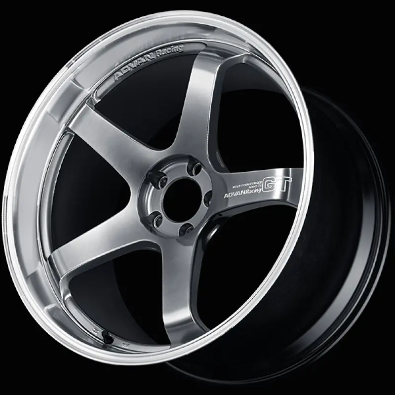 Advan Gt Premium Version 21X12.0 / +20 Et / 5-114.3 / 73Mm Bore / Machining & Hyper Platinum Black 1