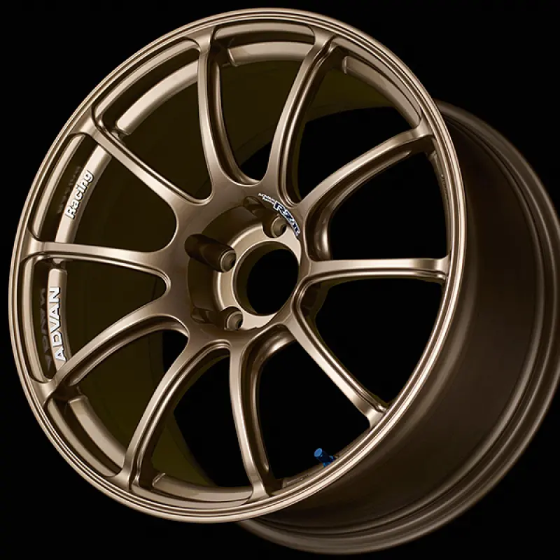 Advan Racing Rzii 18X10 Inch Bronze Wheel – +25Mm Offset, 5X114.3 Bolt Pattern, 73Mm Hub Bore 1
