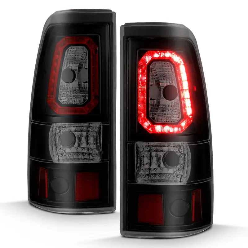 Anzo Led Taillight Assembly For 1999–2002 Chevy Silverado 1500 – Plank-Style Housing With Smoked Lens 2