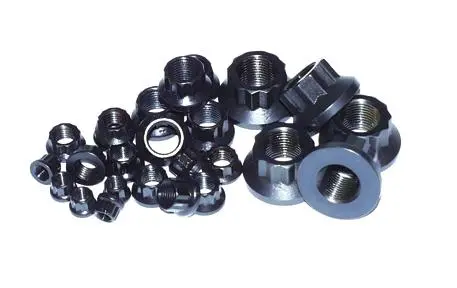 Arp 5/16-18 In. 12-Point Black Hex Nut Kit – 2-Pack 1