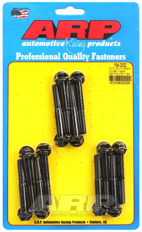 Arp Hex Intake Manifold Bolt Kit For Ford 351W Engine 1