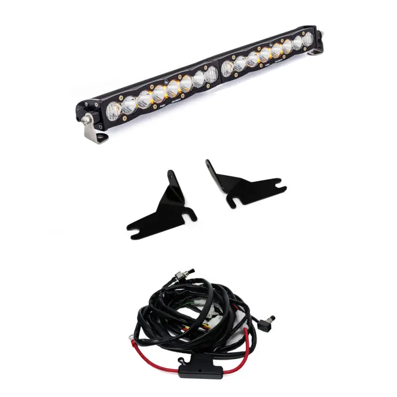 Baja Designs S8 Grille Mount Kit For 2019 Chevrolet Silverado 1500 – Includes 20" Light Bar 1