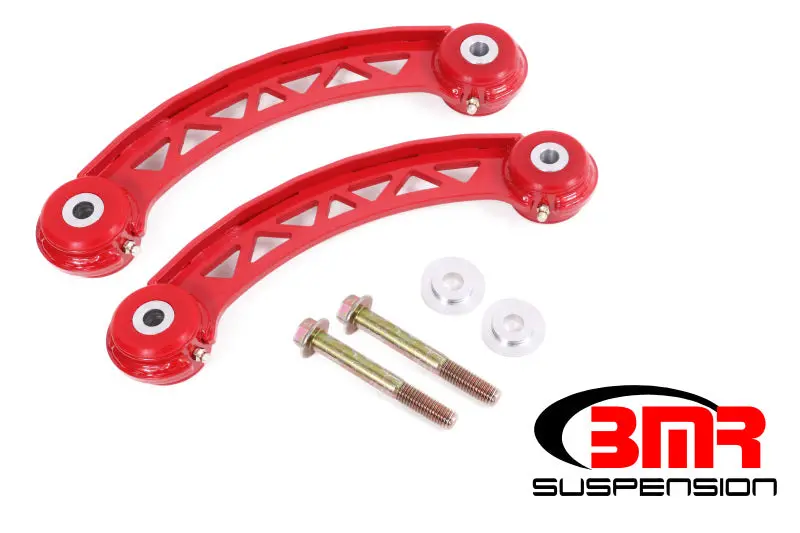 Bmr Non-Adjustable Upper Trailing Arms For 2008–2017 Dodge Challenger – Polyurethane Bushings, Red Finish 1