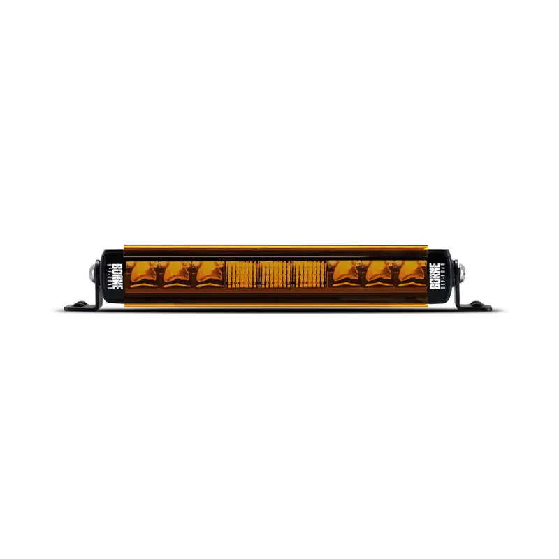 Borne Off-Road Single-Row 10" Amber Light Bar Cover – Durable Protective Shield 1