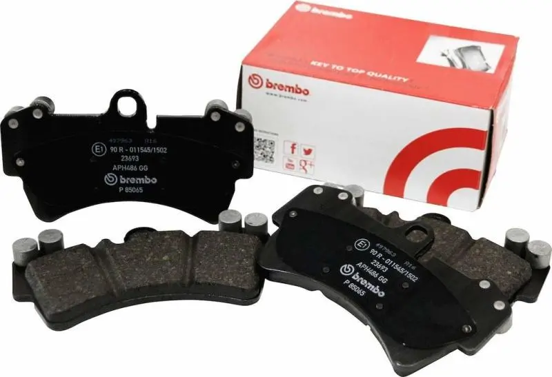 Brembo 02-05 Mercedes-Benz C230 Premium Low-Met Oe Equivalent Pad - Front 1