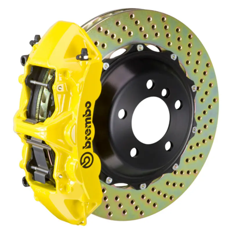 Brembo Gt Big Brake Kit For Bmw I8 (I12) – Front, 6-Piston Calipers With 380×32Mm Drilled Rotors 1