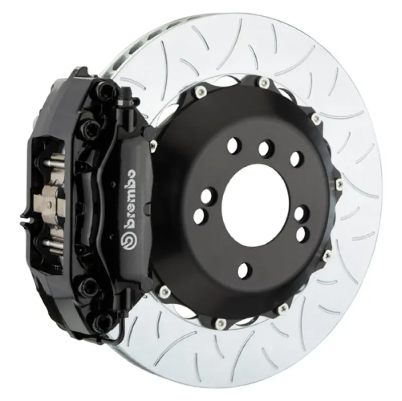 Brembo Gt Big Brake Kit – Rear, 345X28Mm Slotted Two-Piece Rotors, 4-Piston Calipers For 1997–2004 Porsche Boxster S (986) 1