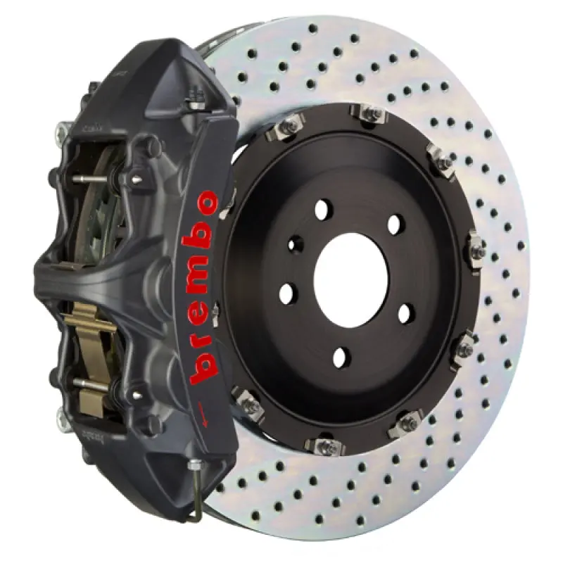 Brembo Gt-S Big Brake Kit For 2024+ Bmw M30I & 530I Xdrive – Front, 6-Piston Calipers, 380×34Mm Drilled Two-Piece Rotors (Black Finish) 1