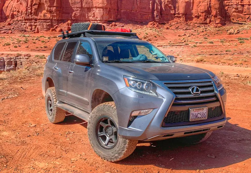 Cali Raised Low-Profile Led Ditch Light Mounting Brackets For 2010–2022 Lexus Gx 460 – No Switch Included 1
