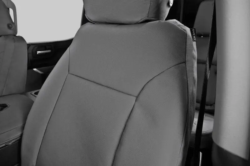 Covercraft 19-24 Dodge Ram 1500 Endura Precisionfit Custom Second Row Seat Covers - Silver/Silver 1