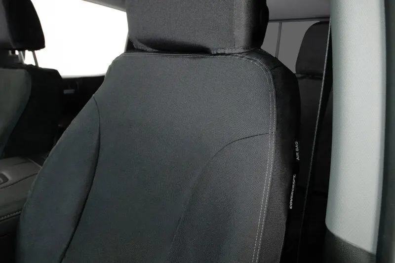 Covercraft Endura Waterproof Polyester Custom Seat Covers — Front Row Only 1