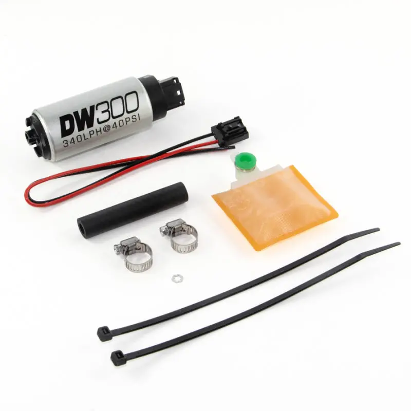 Deatschwerks 320 Lph In-Tank Fuel Pump With 1990–1994 Mitsubishi Eclipse Fwd Installation Kit 1
