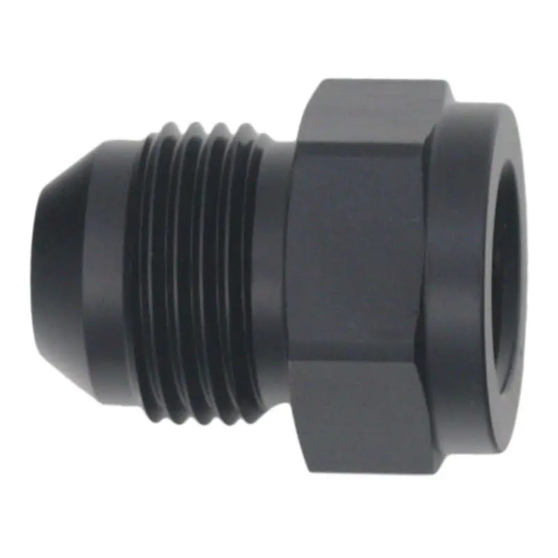 Deatschwerks 6An Female To 8An Male Flare Adapter – Matte Black Anodized Fuel Line Expander 1