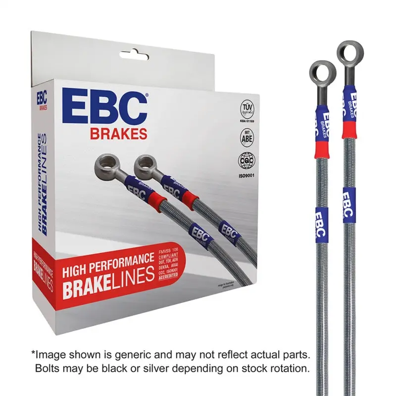 Ebc Stainless Steel Brake Line Kit For 2014–2017 Mazda 3 (Bm) 2.0L – Japan-Assembled Models 1