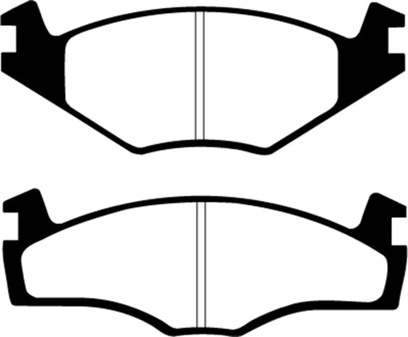 Ebc Yellowstuff High-Performance Front Brake Pads For 1984–1995 Volkswagen Golf 1.8L 1