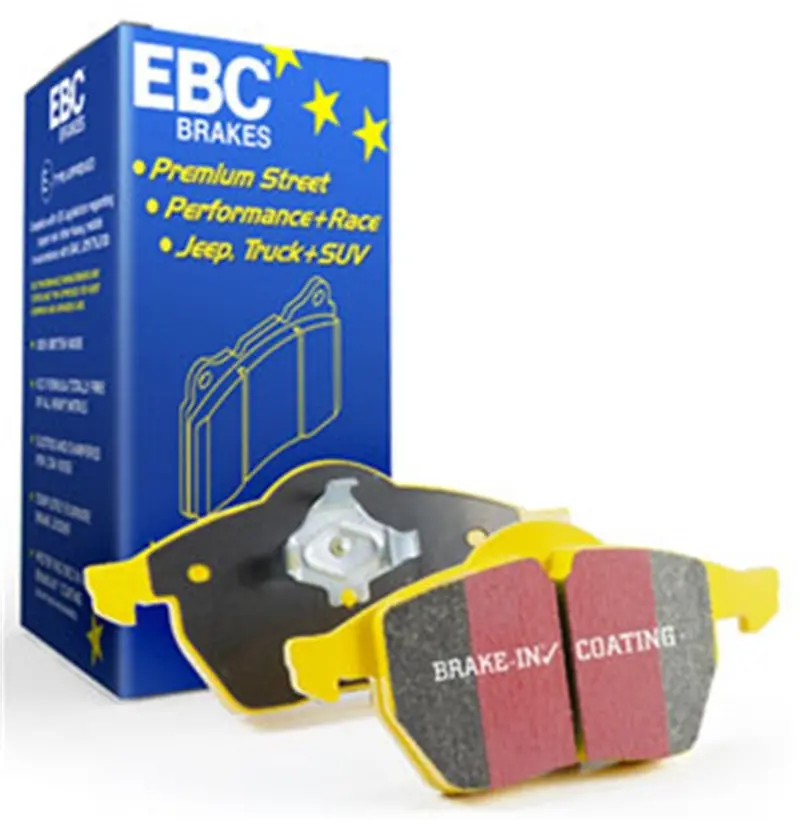 Ebc Yellowstuff Performance Brake Pads – Front Axle Upgrade For 2010+ Bmw 535I F10 3.0L Turbo 1