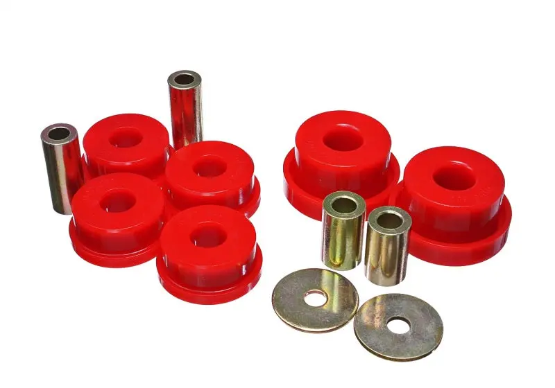 Energy Suspension Red Rear Differential Mount Bushings For 2000–2009 Subaru Legacy 1