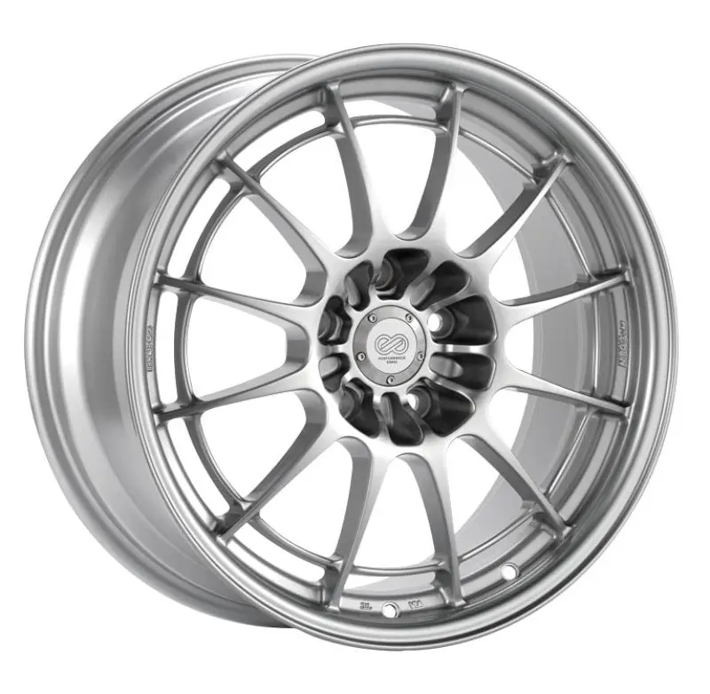 Enkei Nt03+M Forged Alloy Wheel – 18×9.5", 5×114.3, +27Mm Offset, 72.6Mm Bore, F1 Silver 1