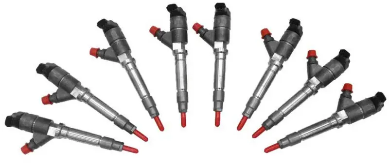 Exergy Remanufactured Fuel Injectors For 2011–2015 Ford Power Stroke 6.7L Scorpion – 200% Over Stock Flow (8-Piece Set) 1