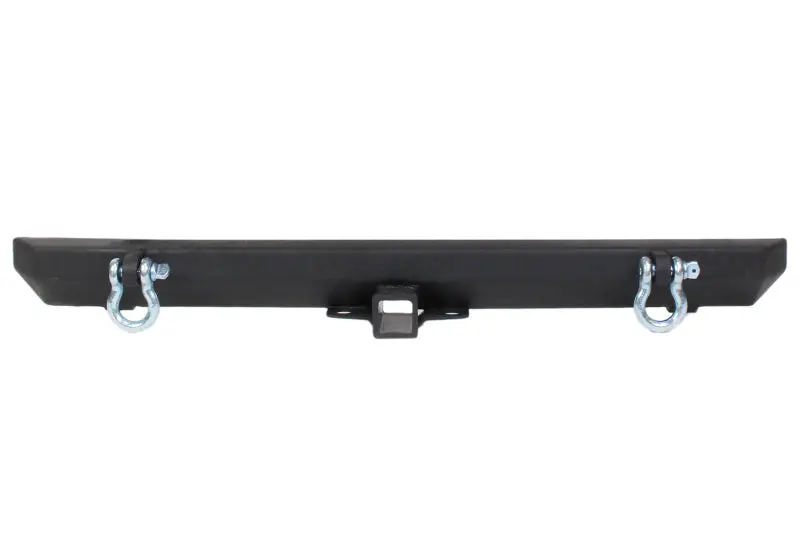 Fishbone Offroad Rear Bumper With Receiver Hitch For 1987–2006 Jeep Wrangler Yj/Tj 1
