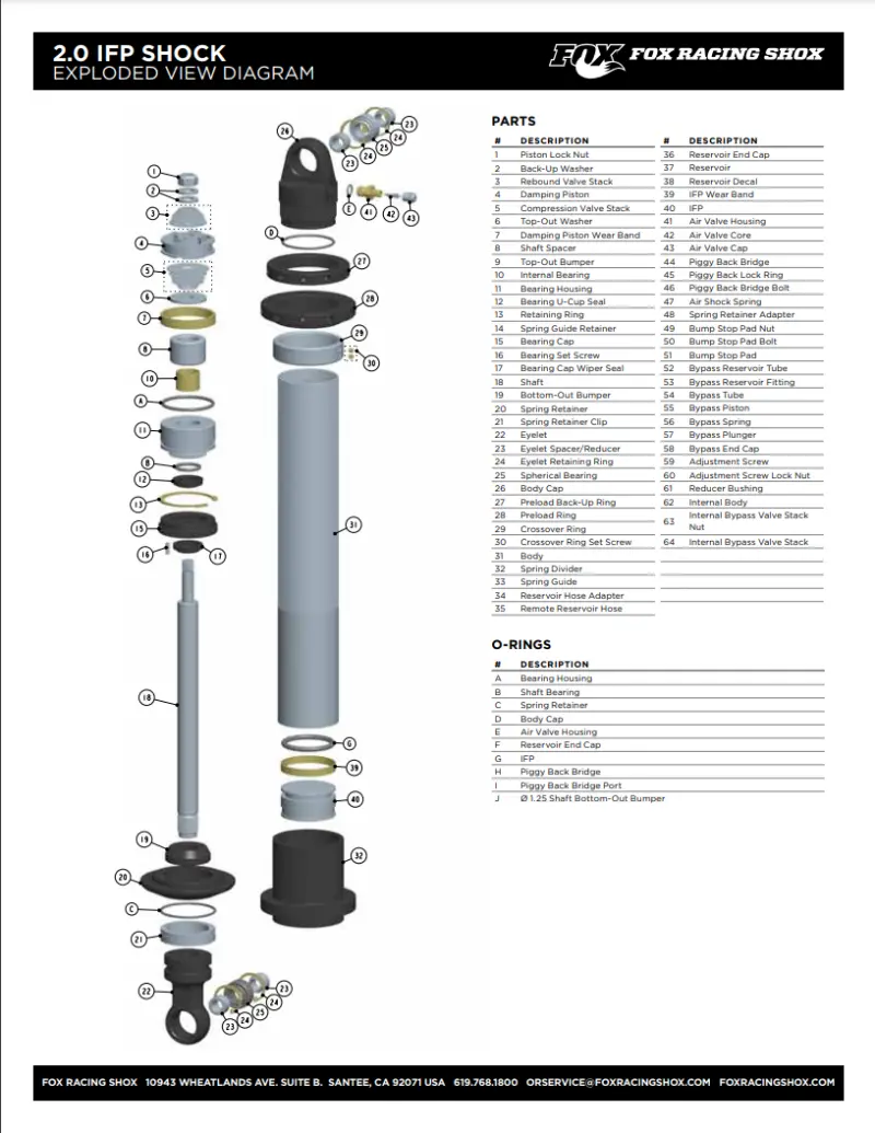 Fox Precision Valve – 0.700" Od × 0.504" Id × 0.020" Wall Thickness 1