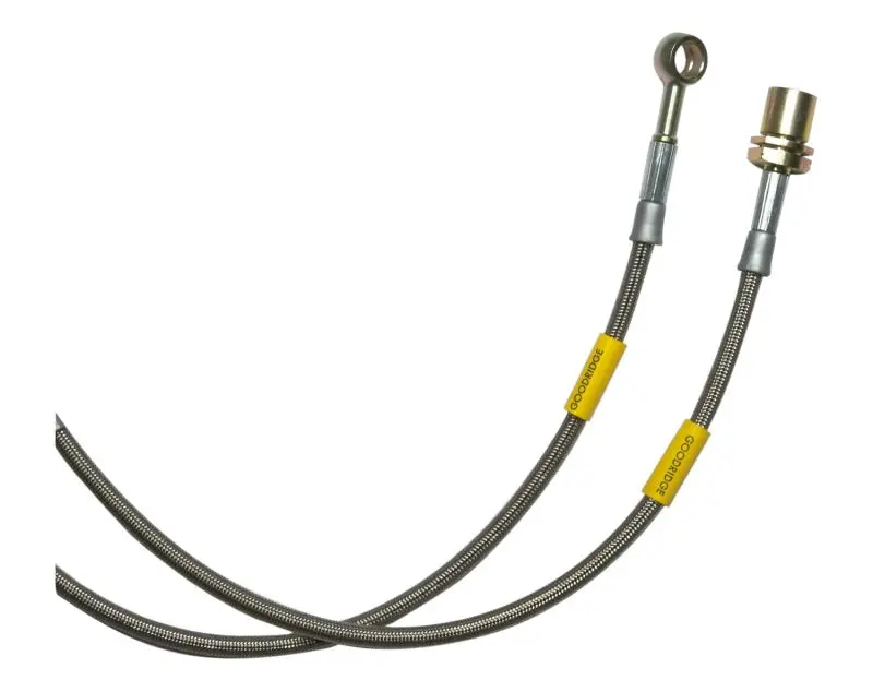 Goodridge Stainless Steel Front Brake Line Kit For 1976–1977 Jeep Cj 1