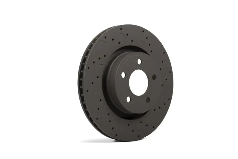 Hawk Talon Drilled & Slotted Front Brake Rotors For 2009 Acura Tl 1