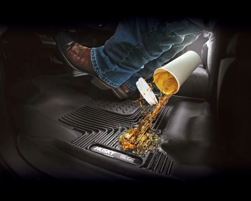 Husky Liners X-Act Contour Floor Liner For Second Row – Compatible With 2019–2022 Lexus Ux200, 2019–2024 Ux250H, And 2025 Ux300H – Black 1