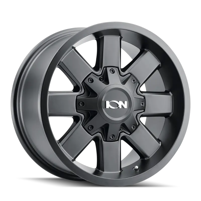 Ion Type 141 18X9 / 5X150 Bp / 18Mm Offset / 110Mm Hub Satin Black Wheel 1