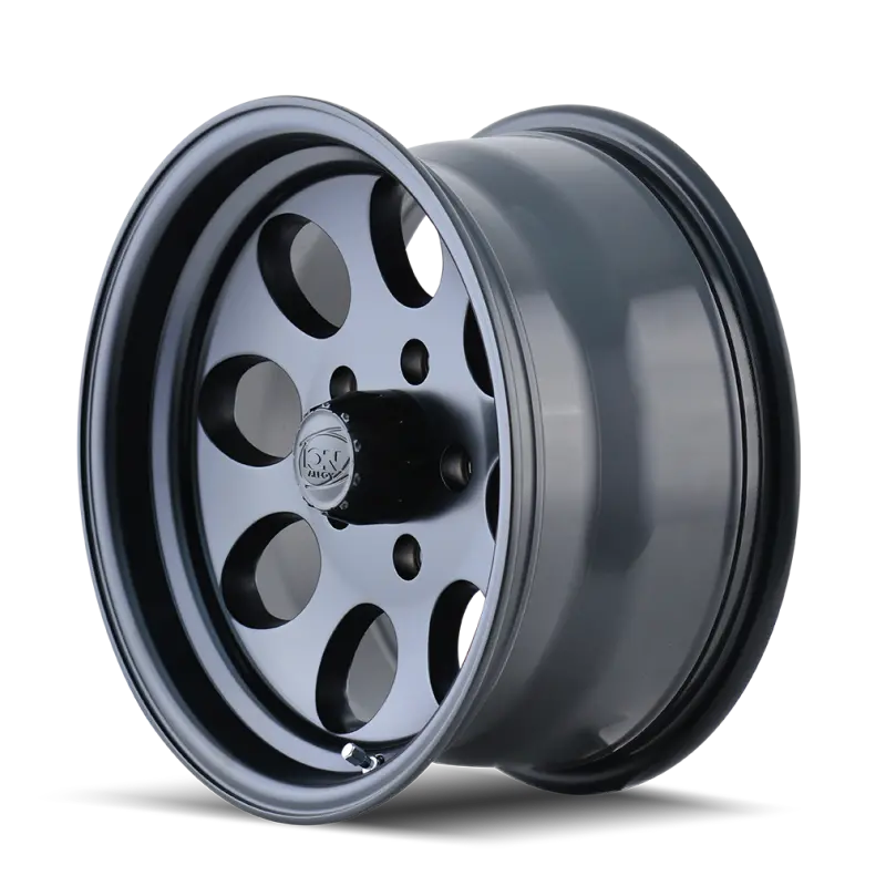 Ion Type 171 Alloy Wheel – 15X8", 5X114.3 Bolt Pattern, -27Mm Offset, 83.82Mm Hub, Matte Black 1