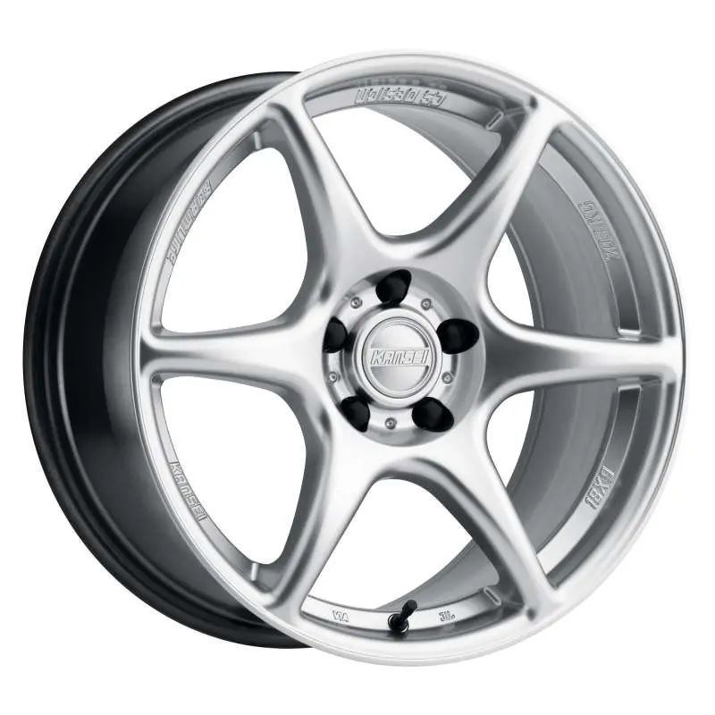 Kansei K11S Hyper Silver Tandem Wheel – 17X9In, 5X120 Bolt Pattern, 35Mm Offset, 72.56Mm Bore 1