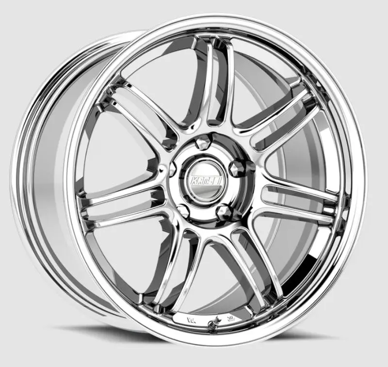 Kansei K17X Seven 18X8.5In / 5X114.3 Bp / 35Mm Offset / 73.1Mm Bore - Chrome 1