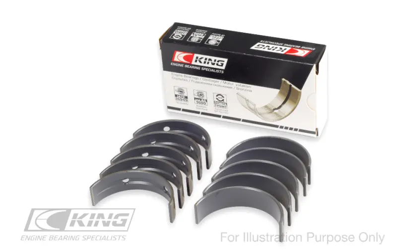 King Main Bearing Set For Ford/Mazda L3 & L3-Vdt Mzr Engines – Standard Size +0.25Mm 1