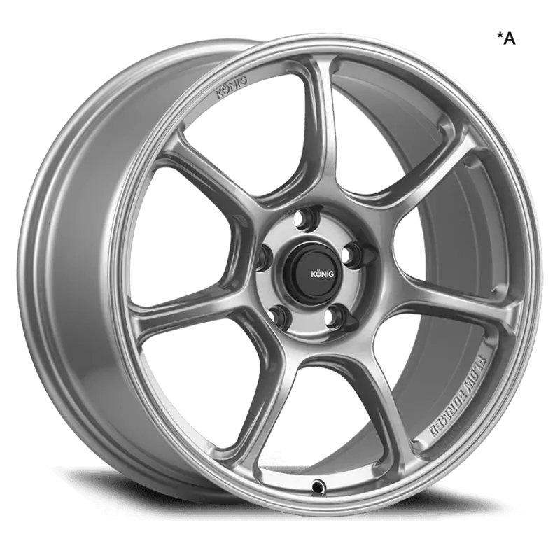 Konig Ultragram 17X8 5X100 Et38 Titanium Metallic Knurled Bead 1