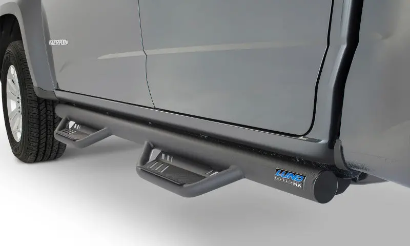 Lund Hx Terrain Step Nerf Bars For 2016–2019 Toyota Tacoma Crew Cab – Matte Black 1