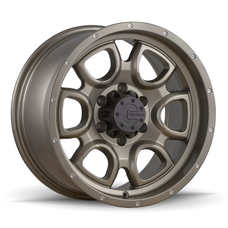 Mamba M19 18X9 5X150 Et19 Bronze W/ Drill Holes 1