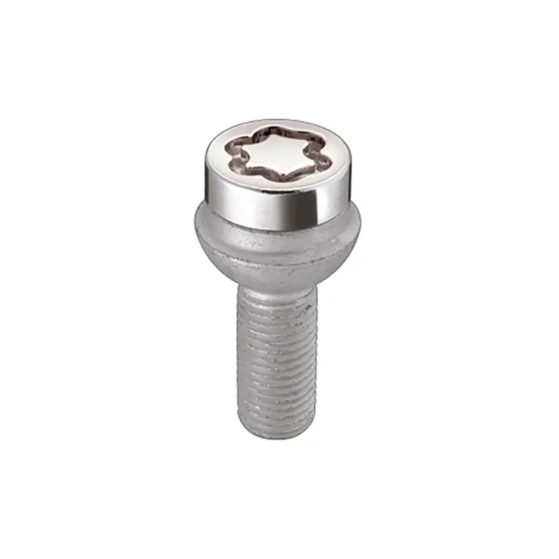 Mcgard Wheel Lock Bolt Set - 4Pk. (Radius Seat) M14X1.5 / 17Mm Hex / 45.0Mm Shank Length - Chrome 1